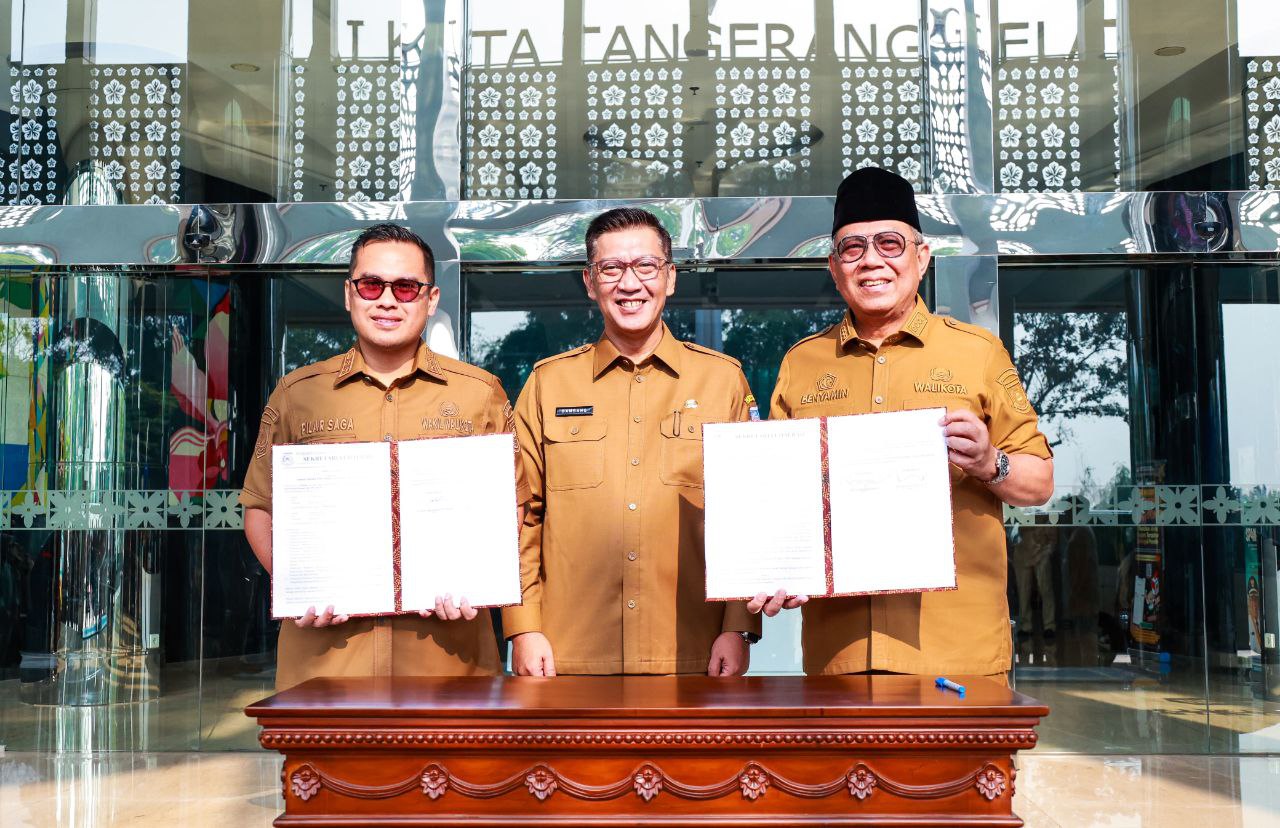 Masuk Cuti Pilkada, Benyamin-Pilar Serahkan Aset Negara