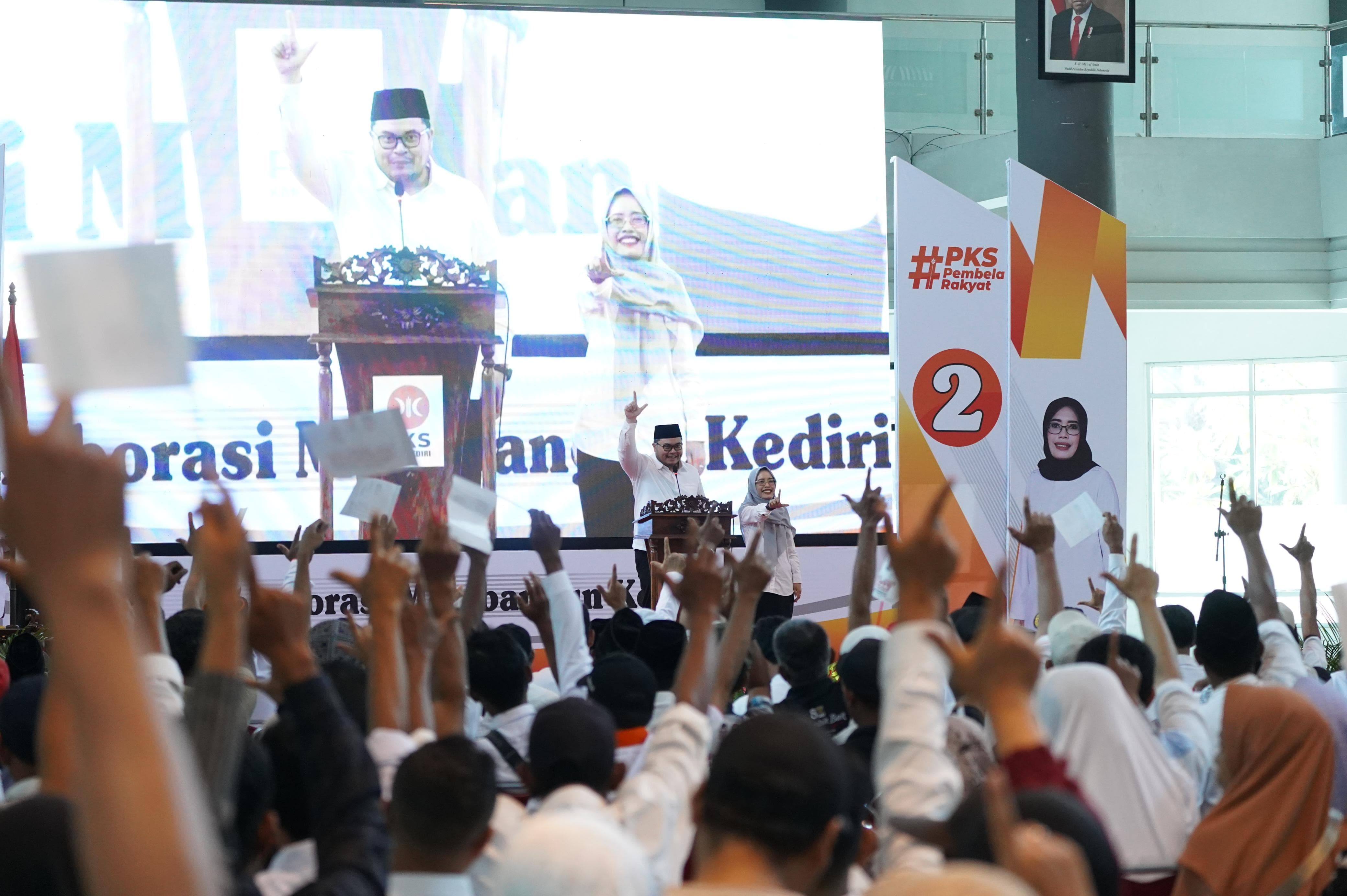 Konsolidasi PKS Dukung Pemenangan Hanindhito-Dewi di Pilkada Kediri 2024