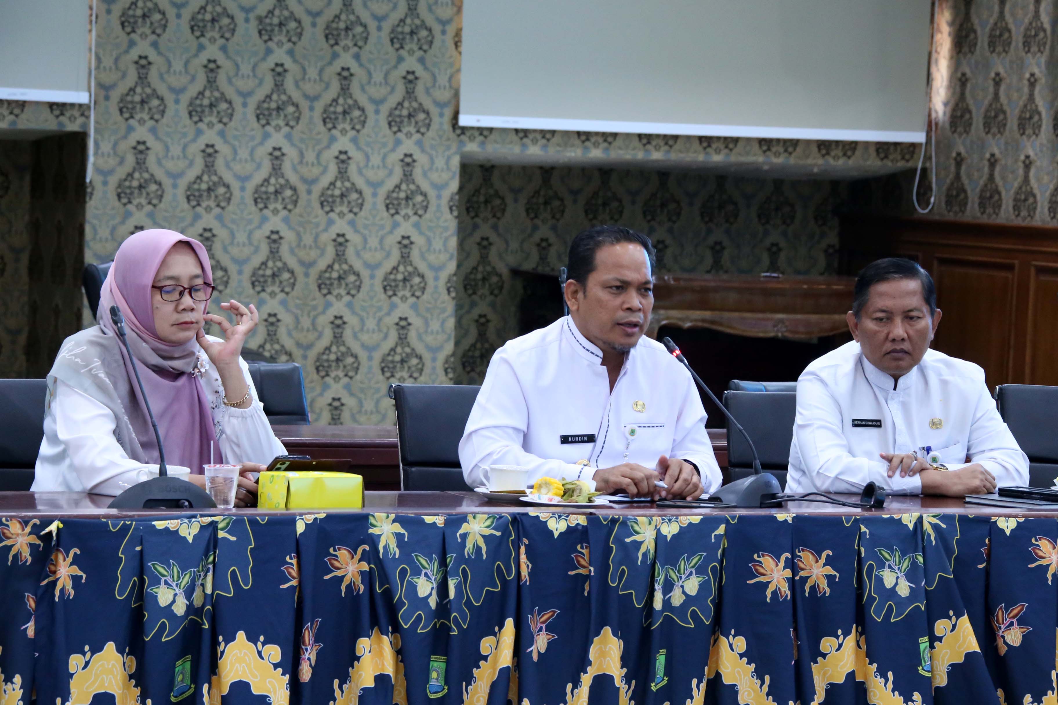 Terima Kunker DPRD Provinsi Banten, Pj Wali Kota Minta Dukungan Penanganan Banjir