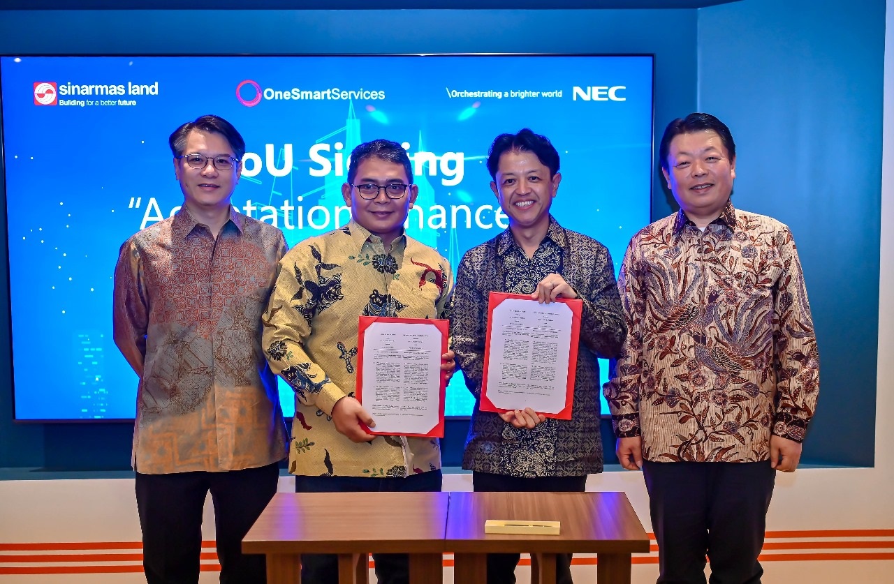 Mitigasi Dampak Perubahan Iklim, NEC Indonesia dan Sinar Mas Land Jalin Kemitraan Strategis untuk PengembanganÂ Adaptation FinanceÂ di Indonesia