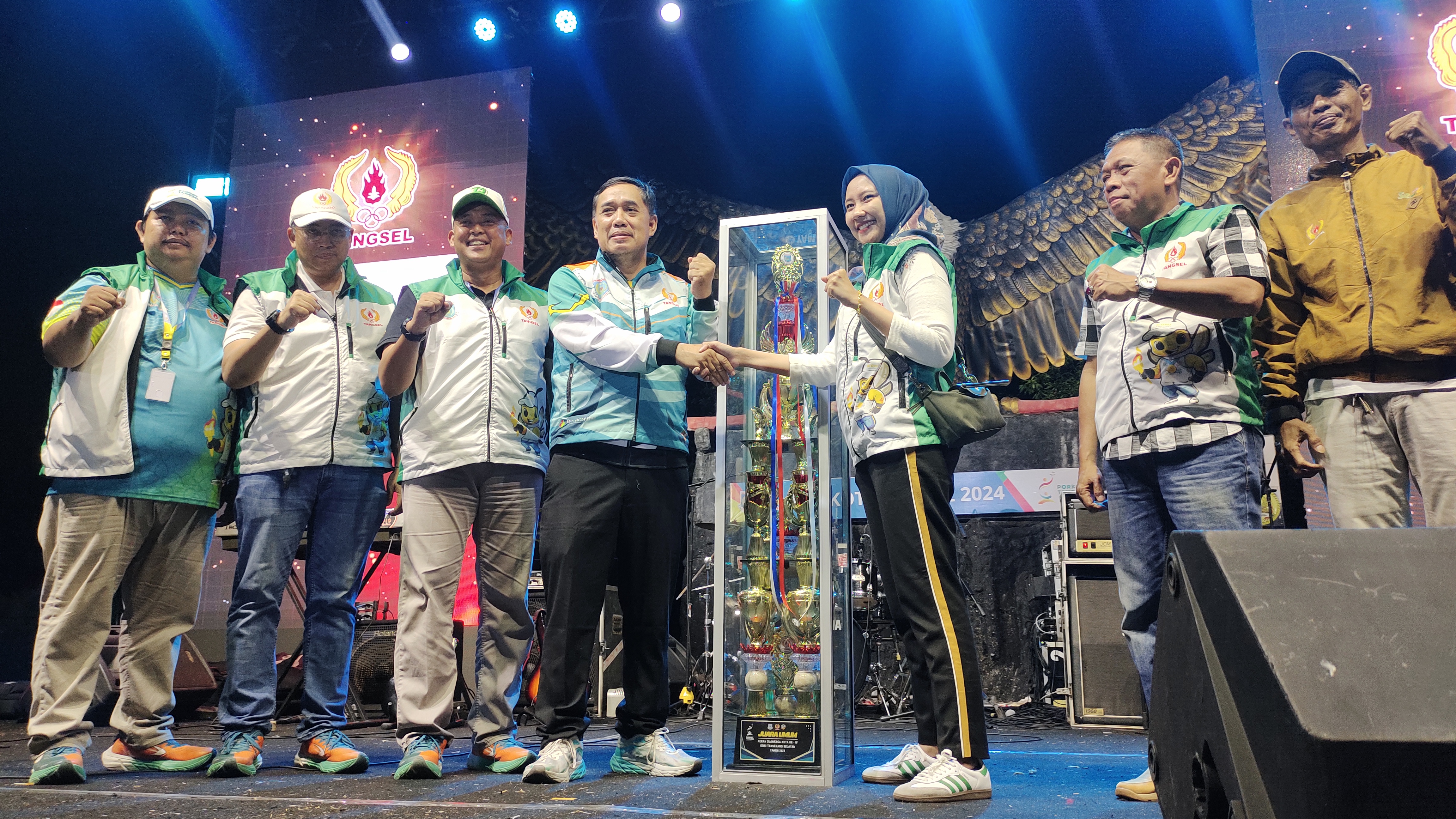 Serpong Utara Keluar Sebagai Juara Umum Porkot 2024, Disusul Kecamatan Setu