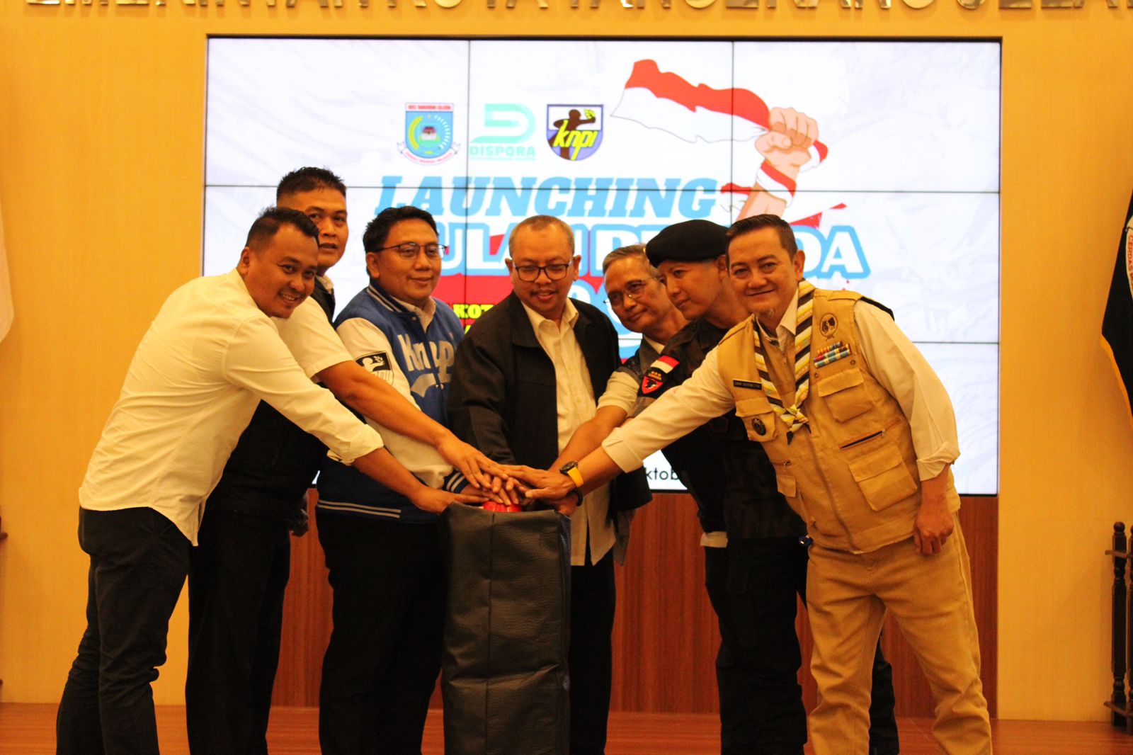 Dispora Tangsel Launching Bulan Pemuda Bersama 30 Perwakilan OKP