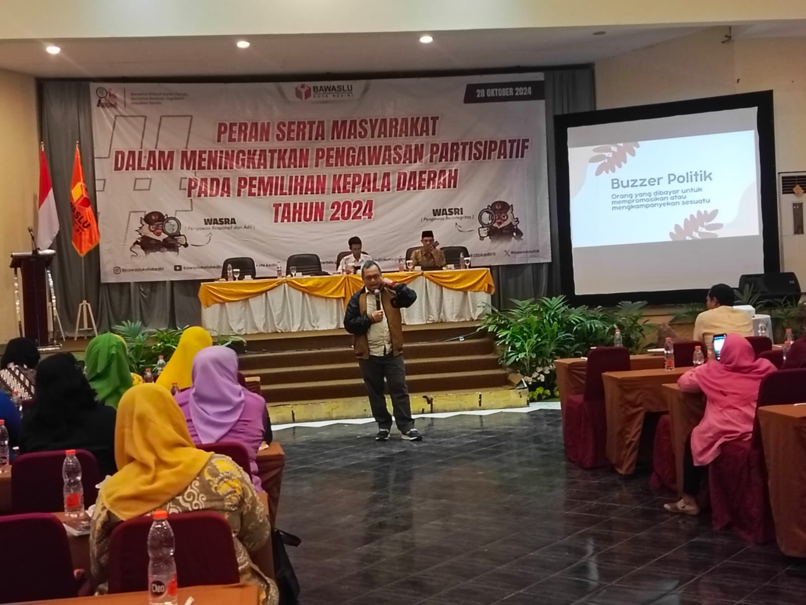 Bawaslu Kota Kediri Dorong Partisipasi Masyarakat Awasi Pilkada 2024