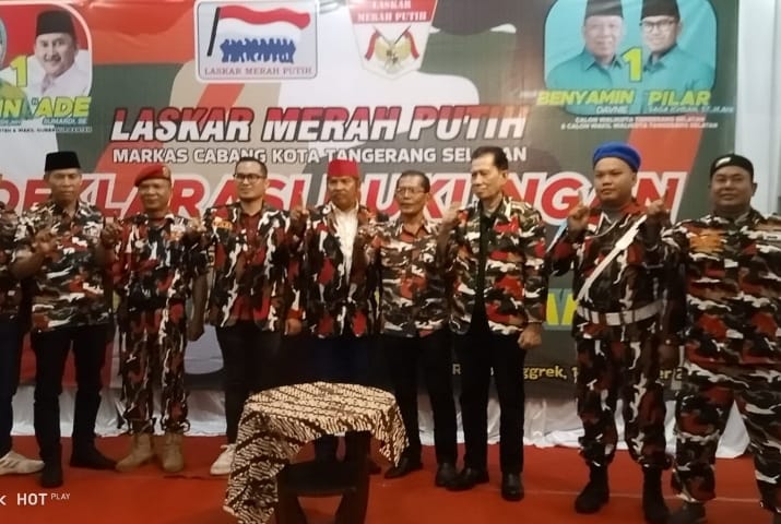 Mascab LMP Tangsel Siap Menangkan Paslon Airin-Ade dan Ben-Pilar 