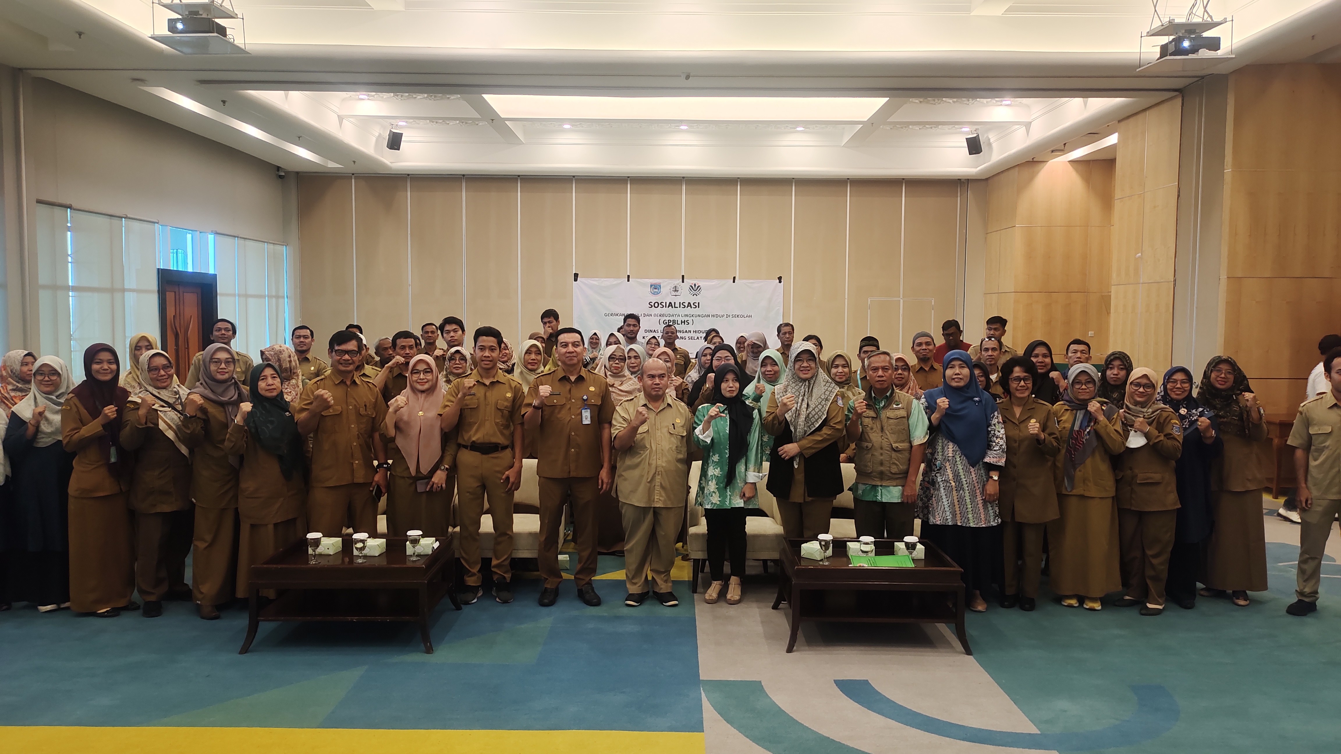 Libatkan 42 Sekolah, DLH Kota Tangsel Sosialisasi Gerakan Peduli dan Berbudaya Lingkungan Hidup di Sekolah