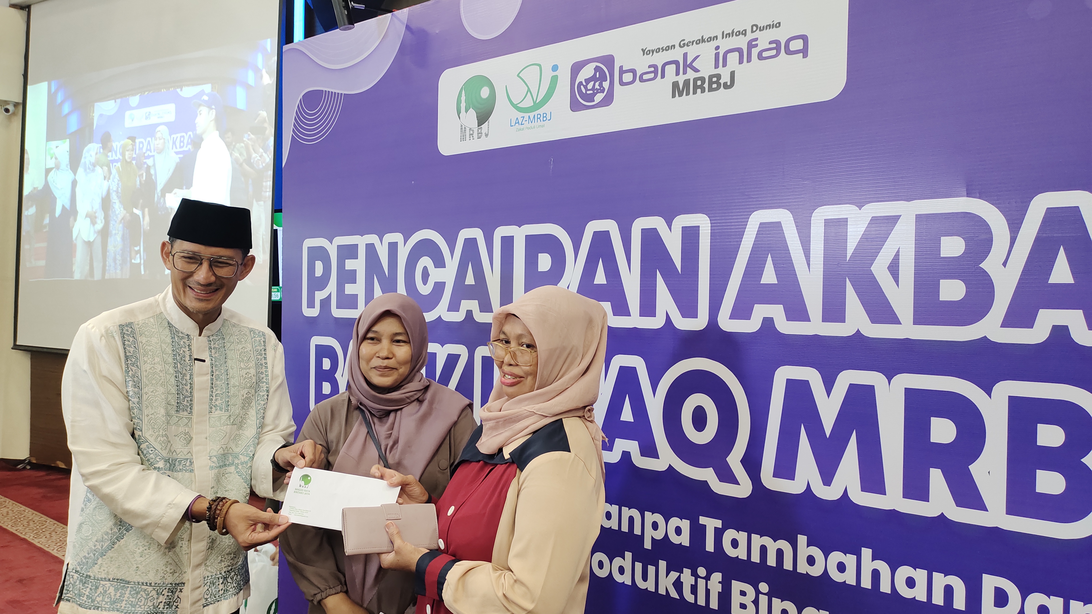 Dongkrak UMKM Tangsel, Bank Infaq MRJ Beri Pijaman Tanpa Bunga Â 