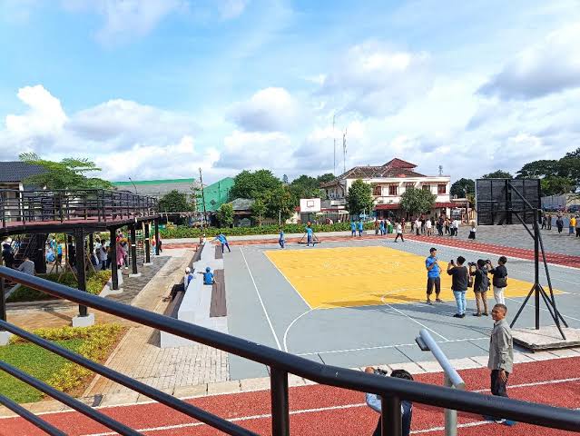 Intip Potret Alun-alun Pondok Aren Terkini, Jadi Lokasi Favorit Olahraga Masyarakat Tangsel
