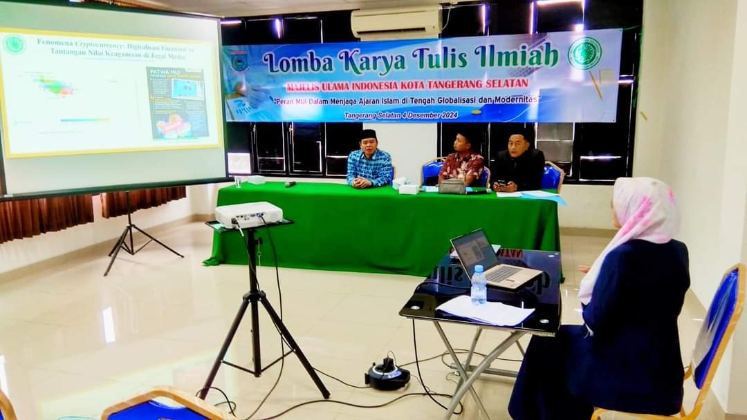Tujuh Peserta Masuk Babak Final Lomba Karya Tulis Ilmiah MUI Tangsel
