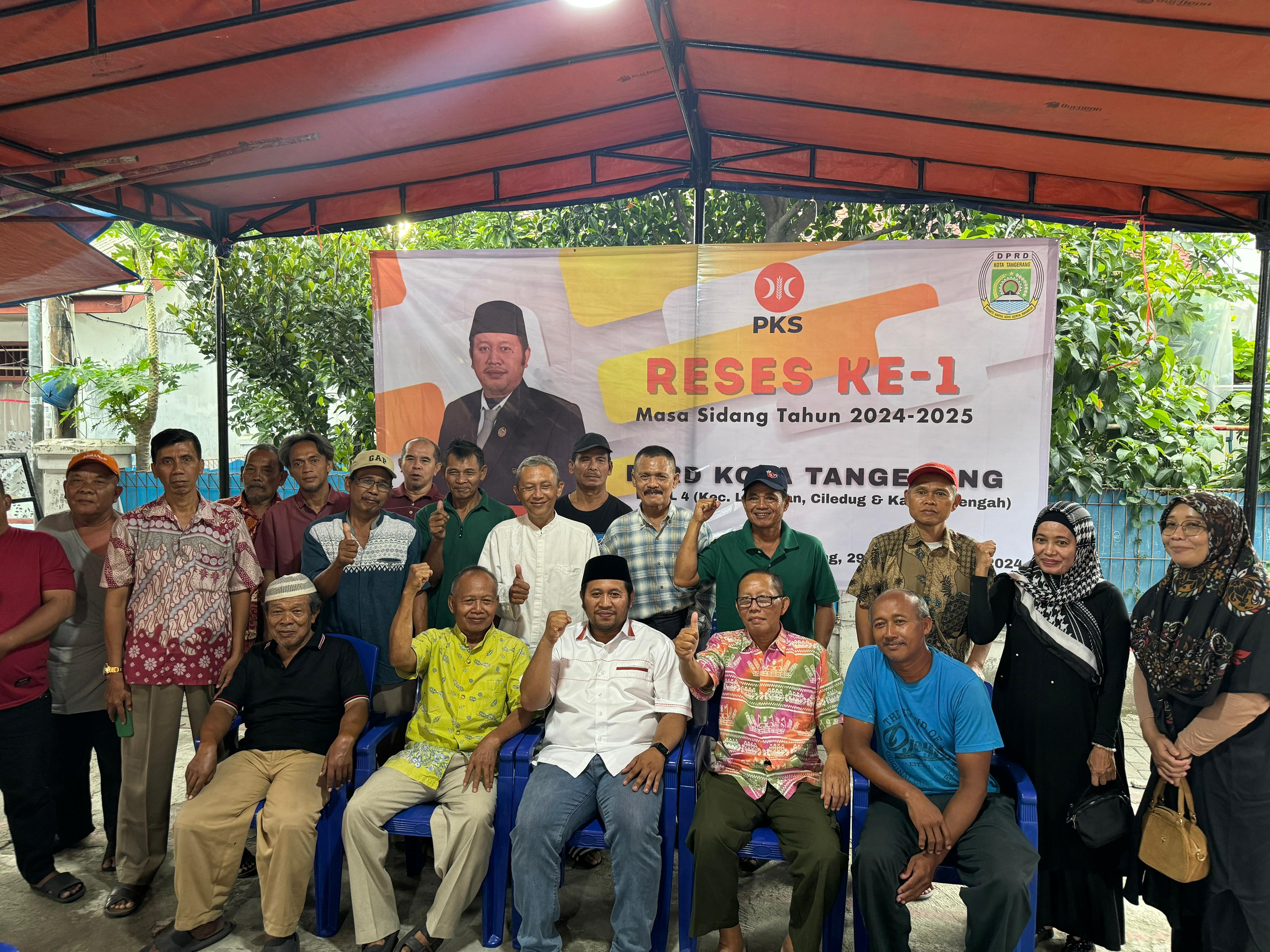 Reses ke-1, Anggota DPRD Kota Tangerang Serap Aspirasi Banjir