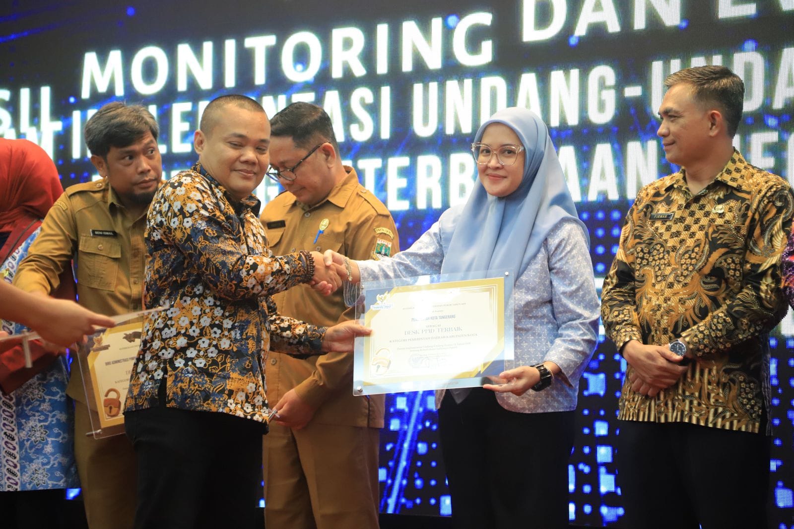 Pemkot Tangerang Raih Tiga Penghargaan Keterbukaan Informasi Badan Publik 2024