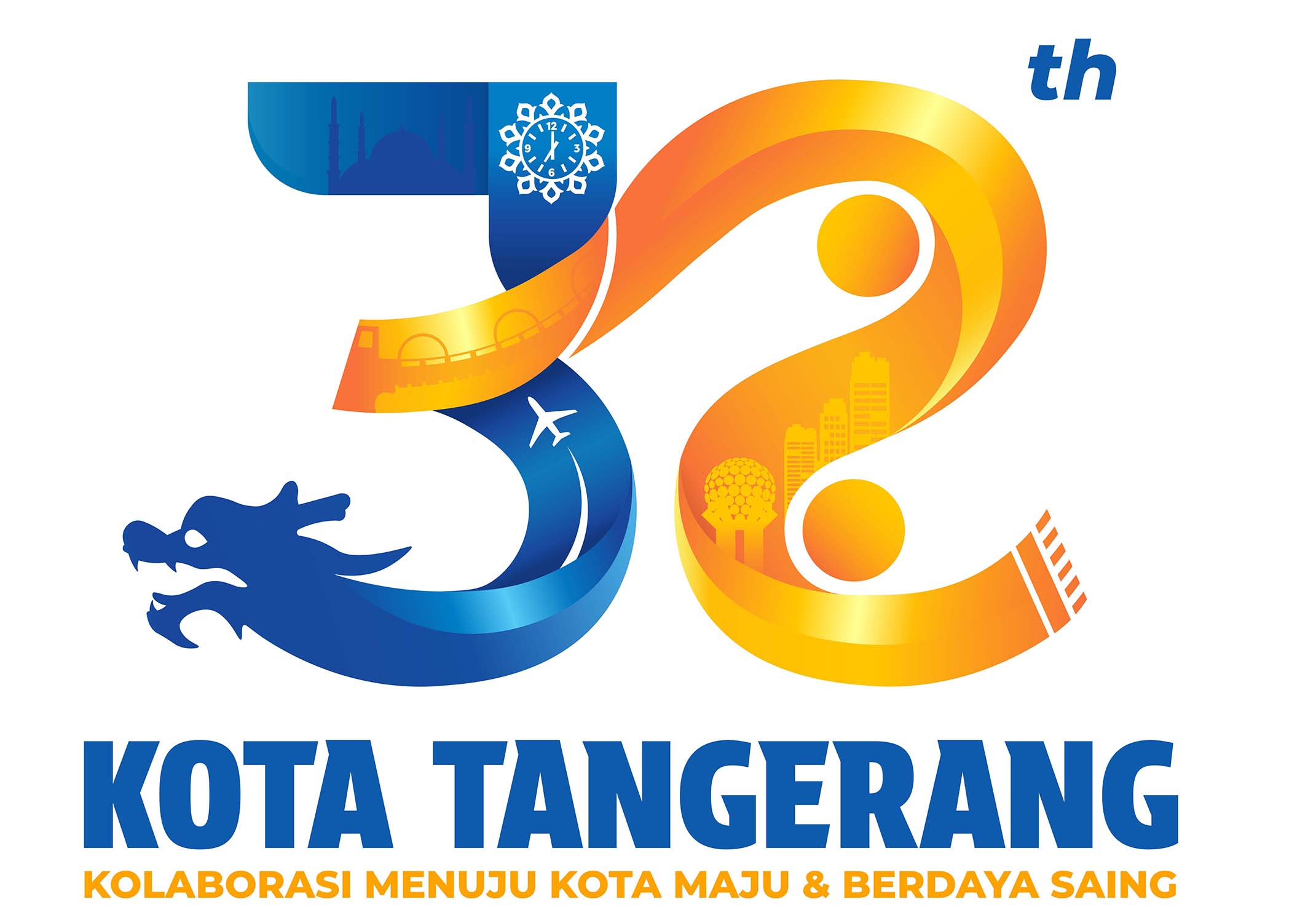 Pemkot Tangerang Luncurkan Logo HUT ke 32