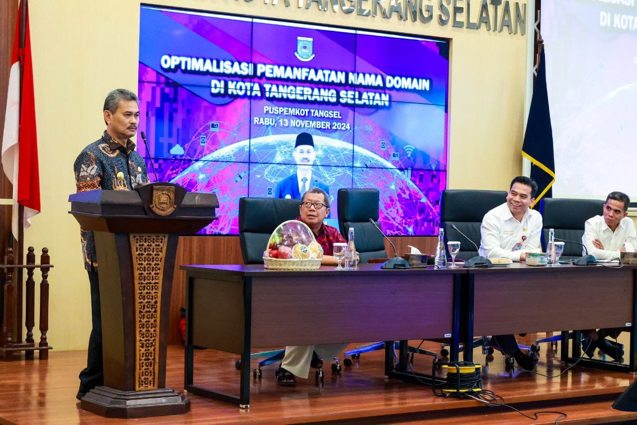 Pemkot Tangsel Dorong Digitalisasi Pendidikan dengan Optimalisasi Nama Domain