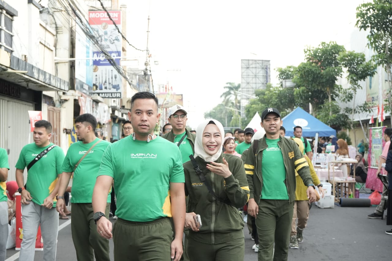 Rayakan Hari Bhakti, Kantor Imigrasi Kediri Gelar Jalan Santai