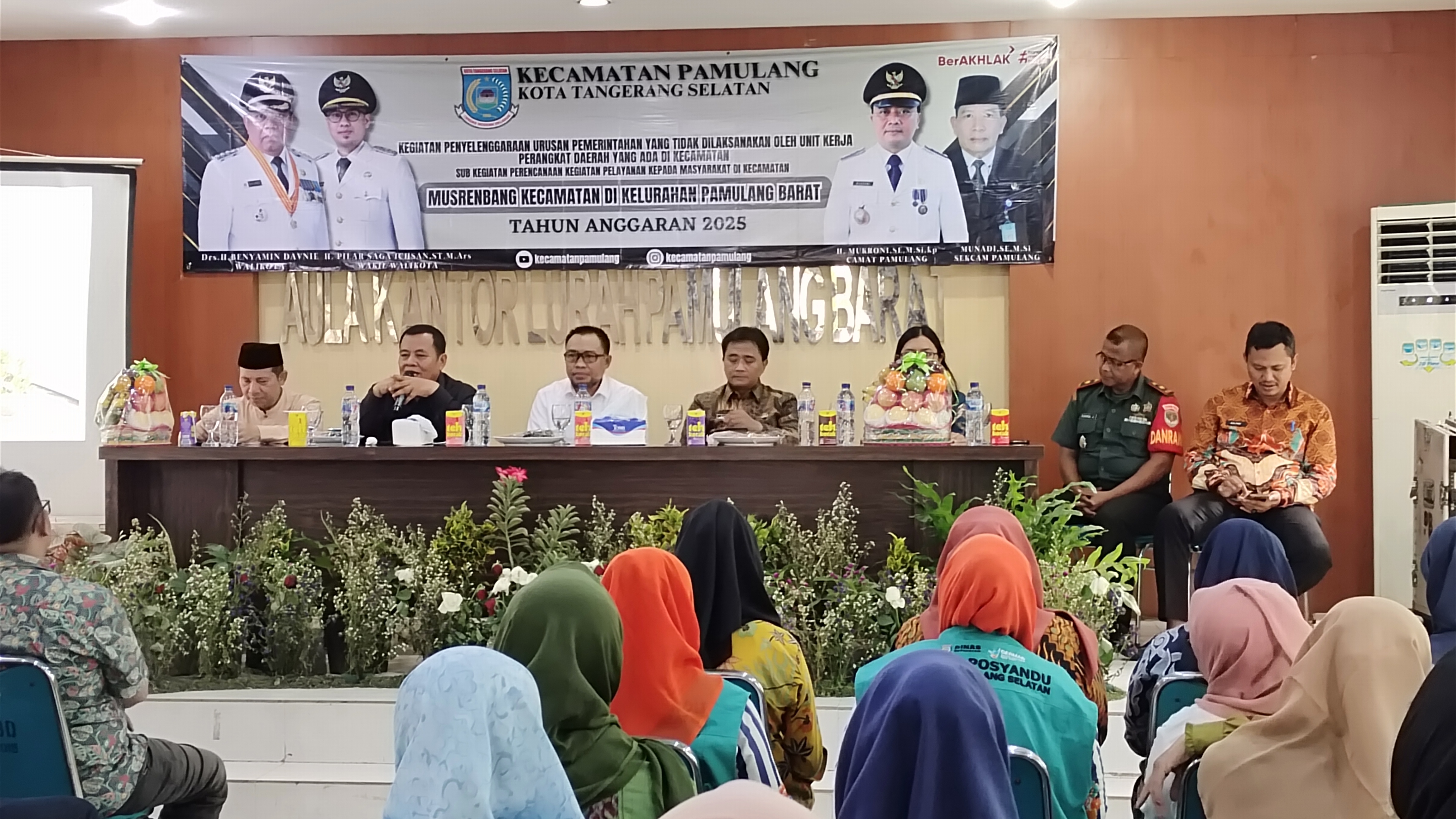 Tak Tuntas Jabarkan Hasil Pembangunan Musrenbang Pamulang Barat, Anggota DPRD; Jangan Hanya Datang ke Kantor Terima TPP, Enak Ajah!