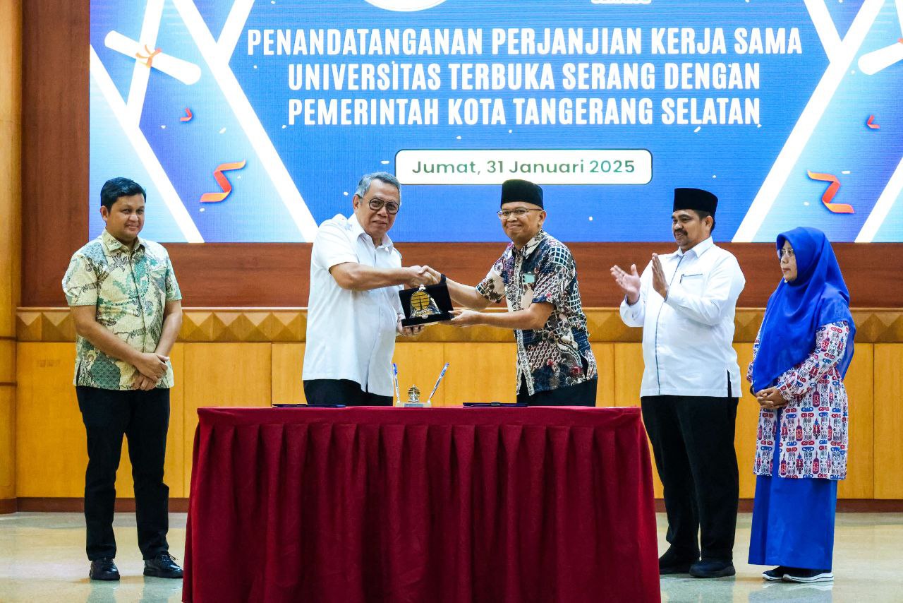Tingkatkan Kualitas Guru PAUD, Pemkot Tangsel dan Universitas Terbuka Serang Jalin Kerjasama