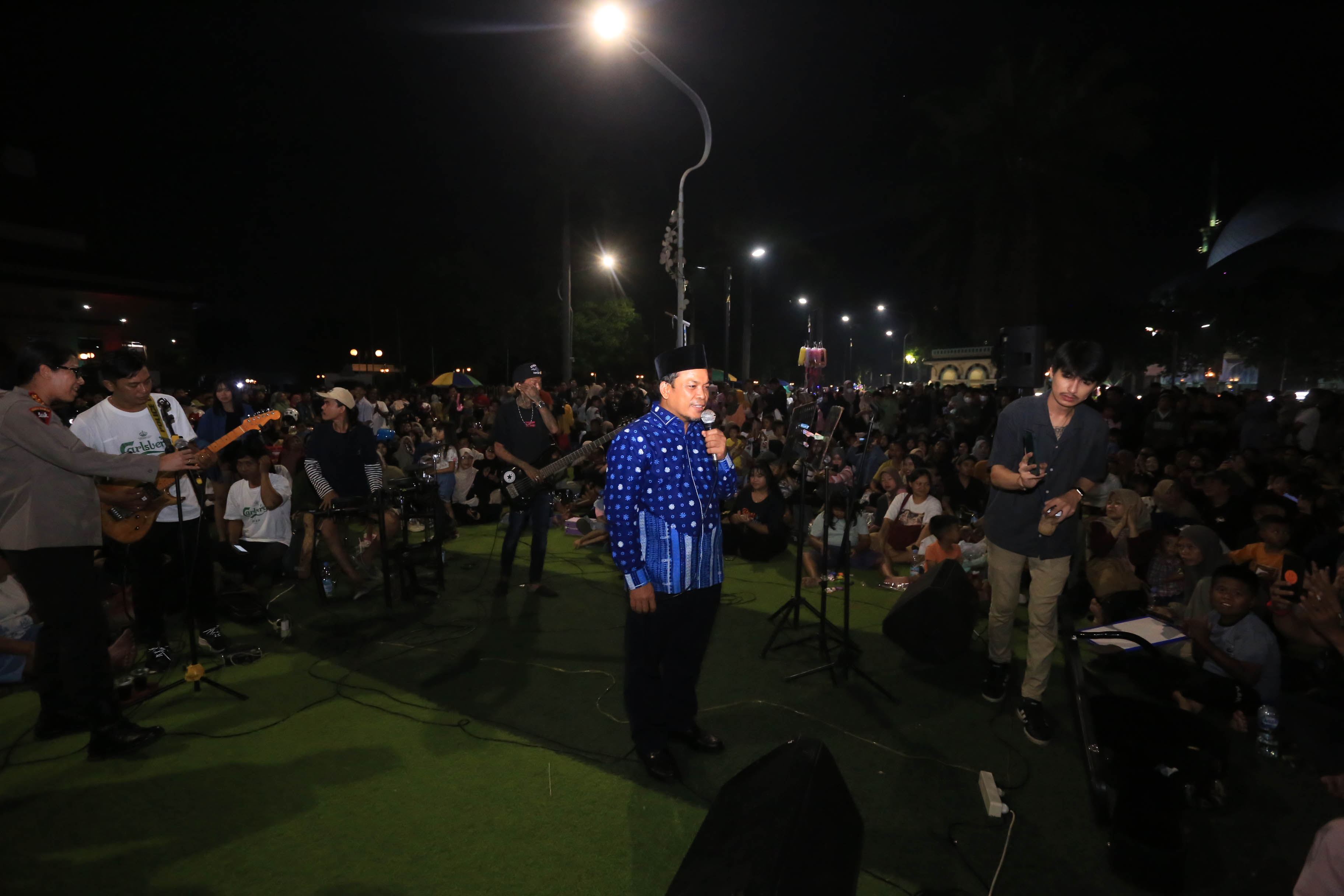 Pantau Malam Tahun Baru, Dr.Nurdin Sapa dan Berikan Imbauan ke Masyarakat