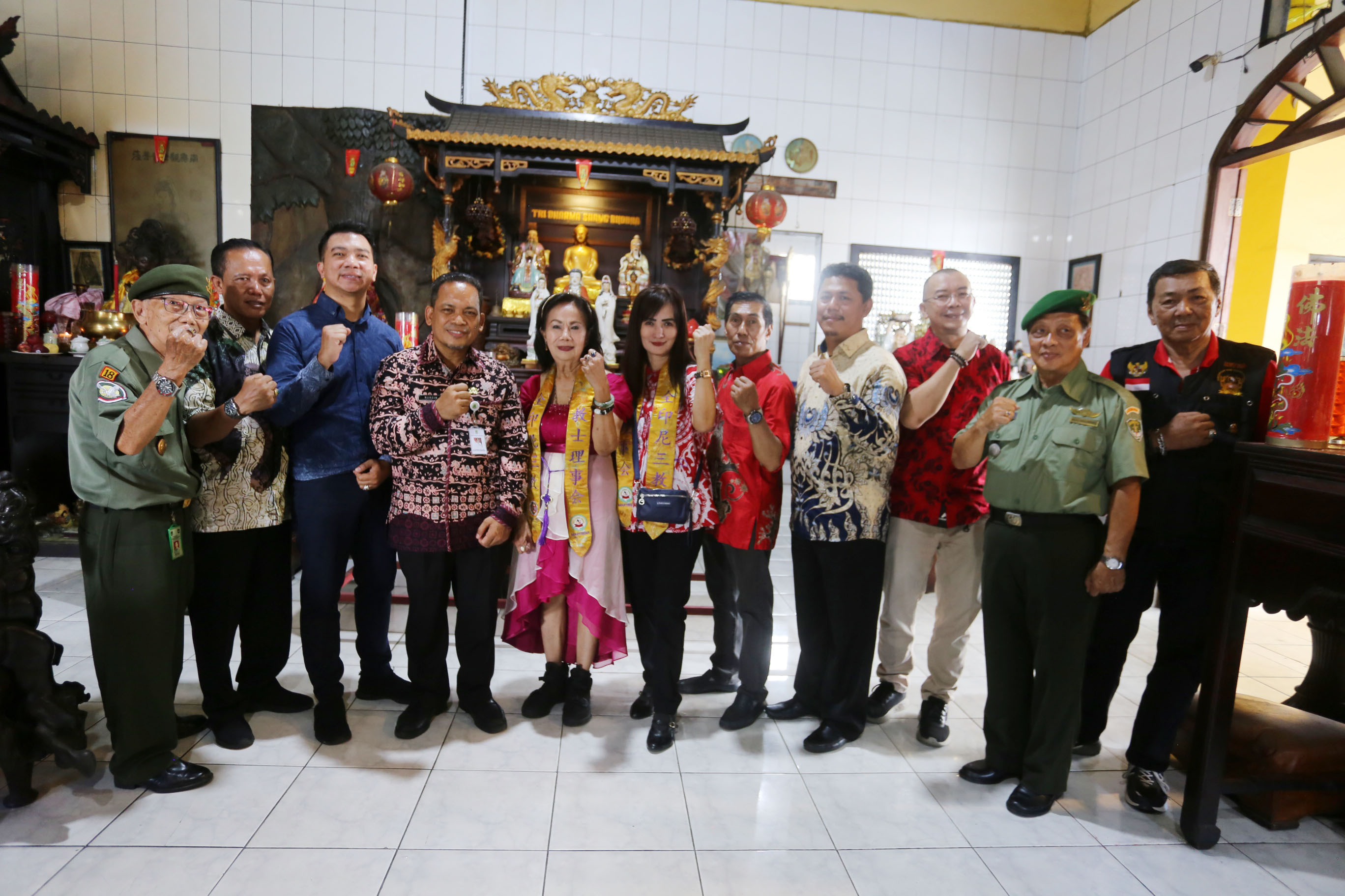 Silaturahmi ke Chi Dan Bio, Pj Wali Kota: Kota Tangerang Rumah Keberagaman