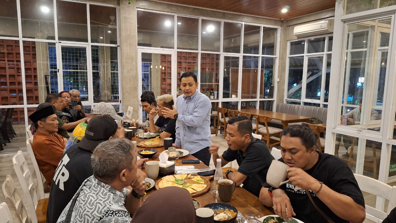 Kabag Humas DPRD Kota Tangerang Silaturahmi dengan Awak Media
