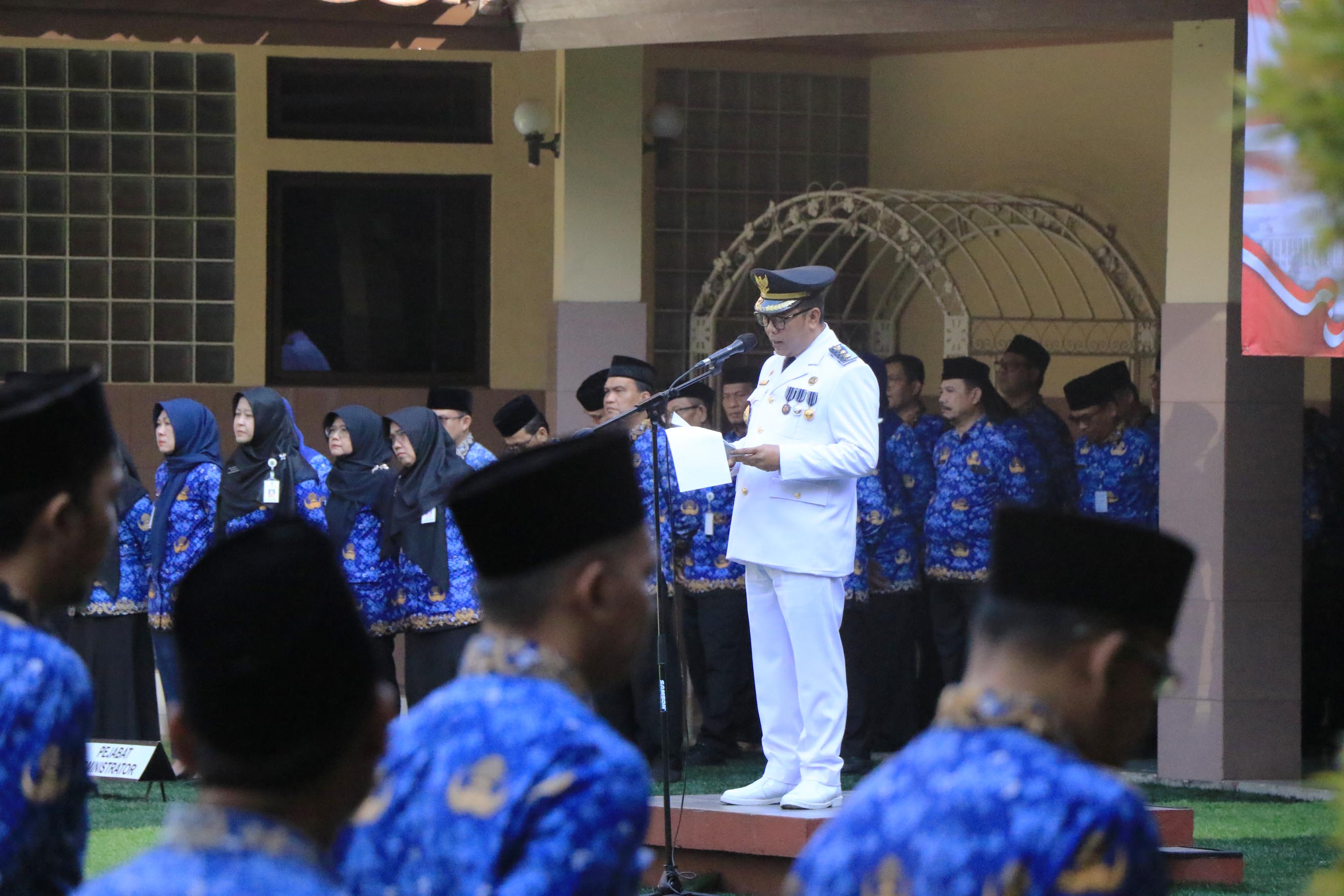 Peringati Hari Otonomi Daerah, Wakil Wali Kota:Â  Perkuat Sinergitas Menuju Indonesia Emas 2045