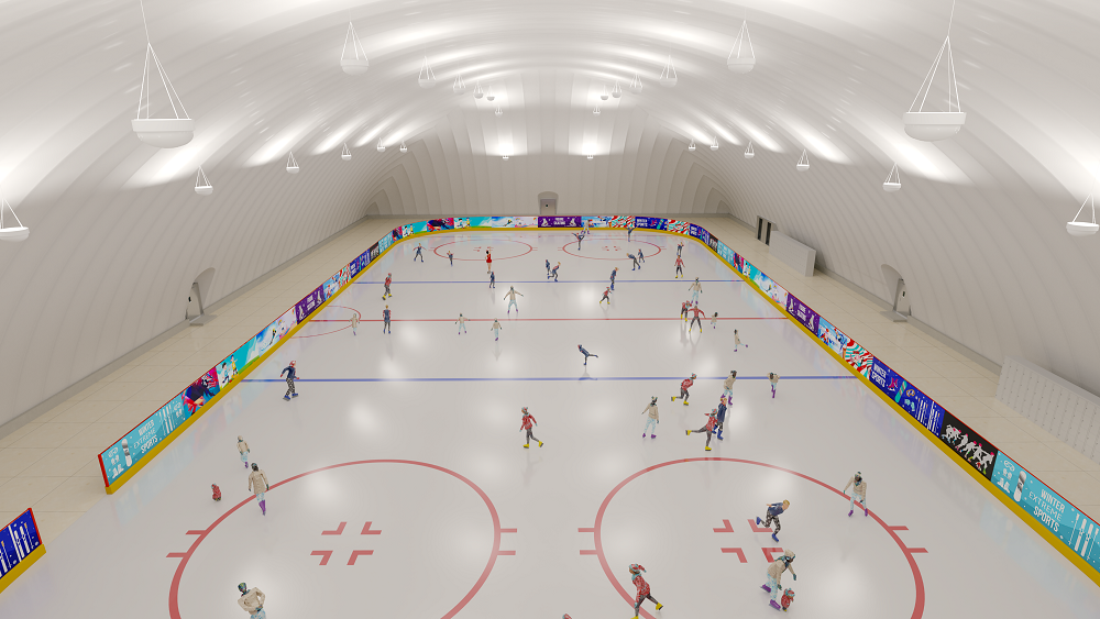 Ice House Sportindo, Arena Olahraga Gelanggang Es dengan Airdome Berstandar Internasional Pertama dan Terbesar di Asia Tenggara, Hadir di BSD City