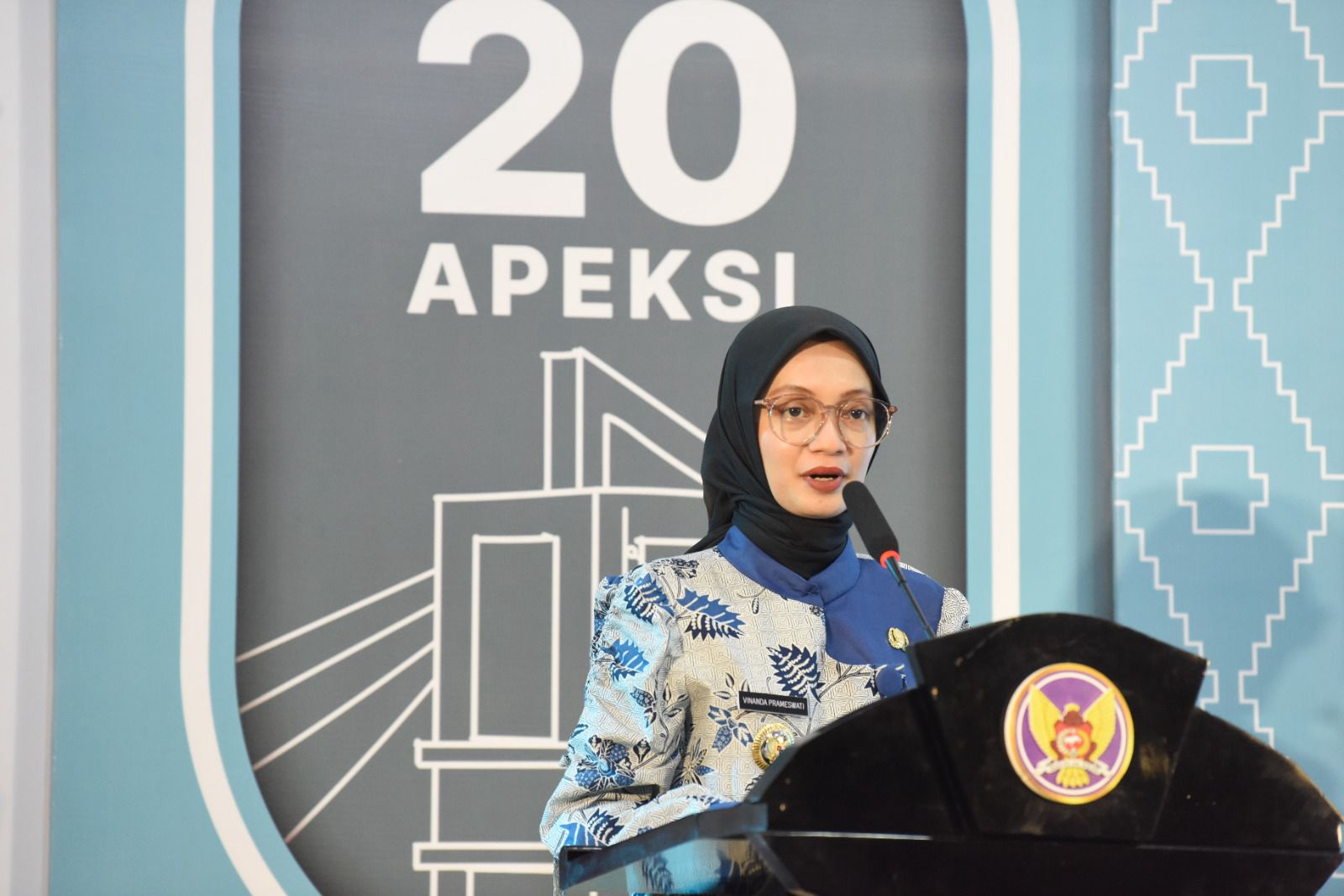 Mbak Vinanda Buka Pra MUSKOMWIL IV APEKSI ke-20 Tahun 2025, Kota Kediri Siap Jadi Tuan Rumah