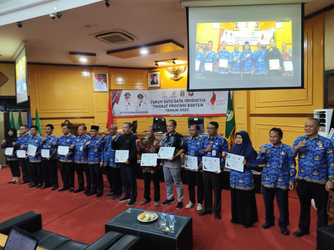Terbaik III se Provinsi Banten, Pemkot Tangsel Raih Penghargaan Penyelenggara Statistik Sektoral