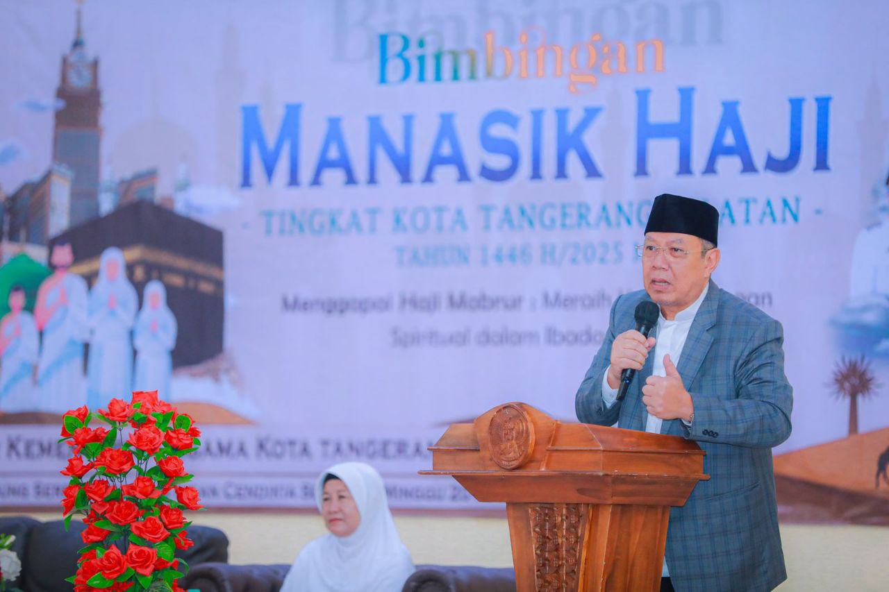 Musim Haji Segera Tiba, Manasik di Tangsel Dibuka Benyamin