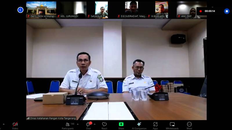 DKP Kota Tangerang Gelar Sosialisasi Tata Laksana Pemotongan Hewan Kurban