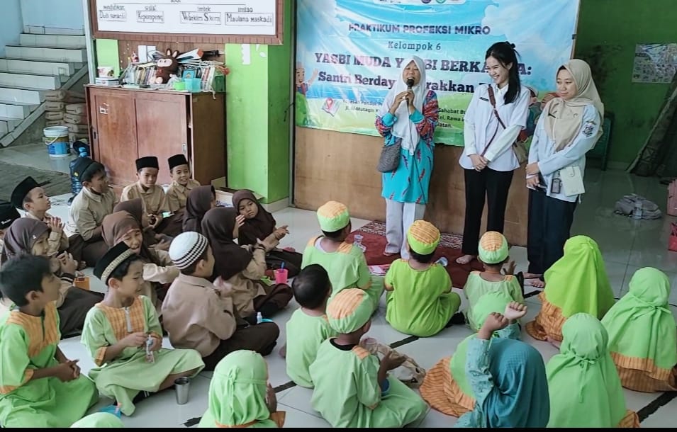 Jaga Kesehatan Mulut, Siswa IT Yasbi Diajari Gosok Gigi Sehari Dua Kali