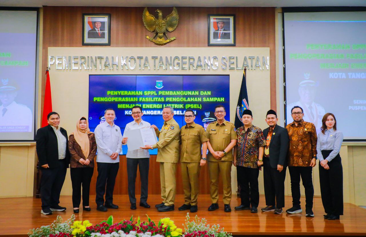 Perusahaan Asal Tiongkok Bakal Olah Sampah Tangsel Jadi Listrik, MoU Sudah Ditekan Benyamin
