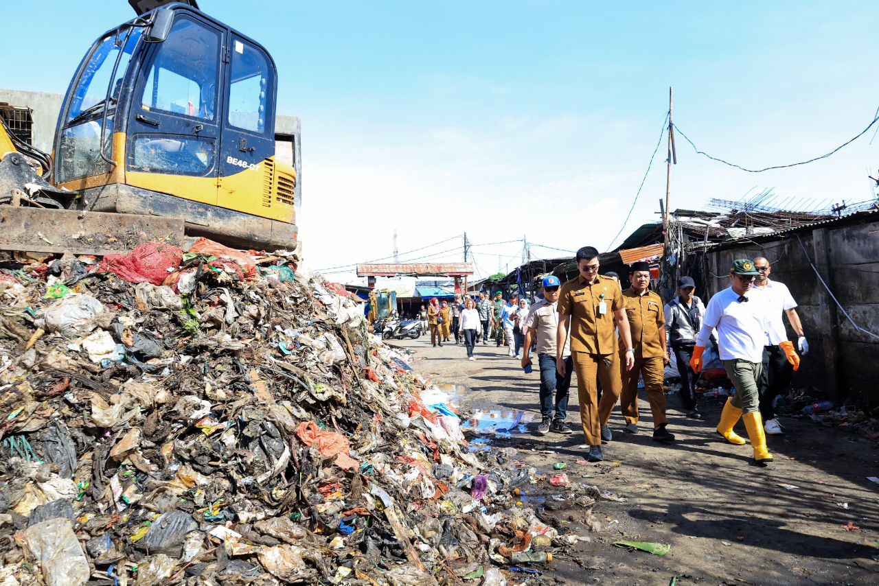 Tumpukan Sampah di TPS3R Pasar Cantik Ditarget Selesai Sepuluh Hari