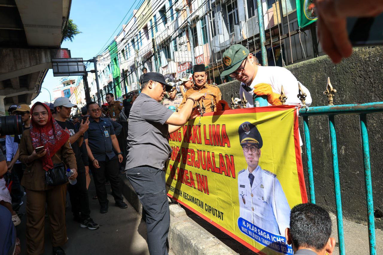 Pemkot Tangsel tak Pernah Lelah Tata Kawasan Pasar Ciputat
