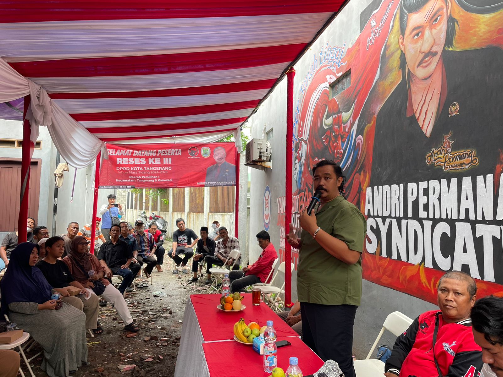 Gelar Reses ke-3, Wakil Ketua DPRD Andri Permana Serap Aspirasi WargaÂ 