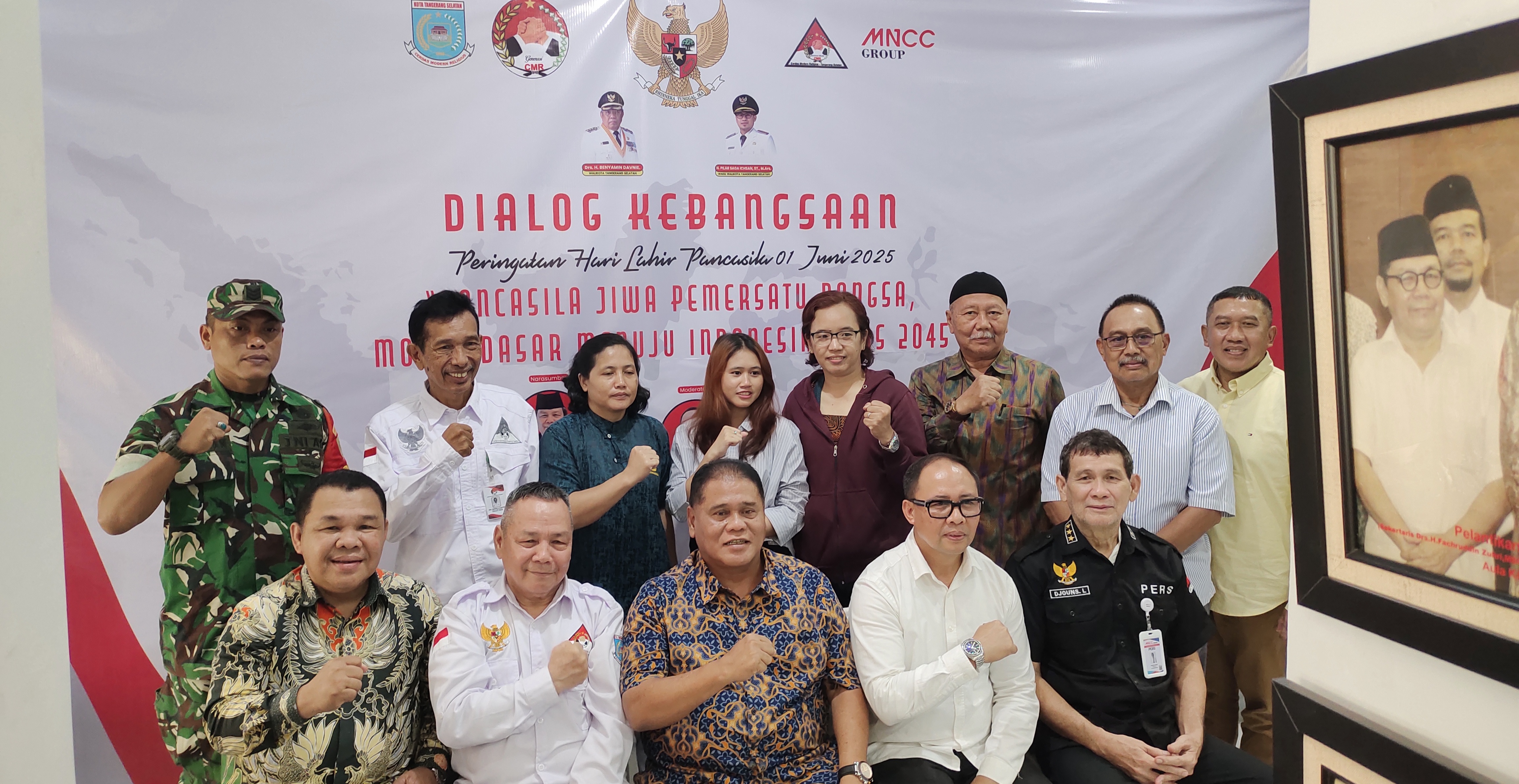 Peringati Hari Lahir Pancasila, Yayasan CMR Selenggarakan Dialog Kebangsaan