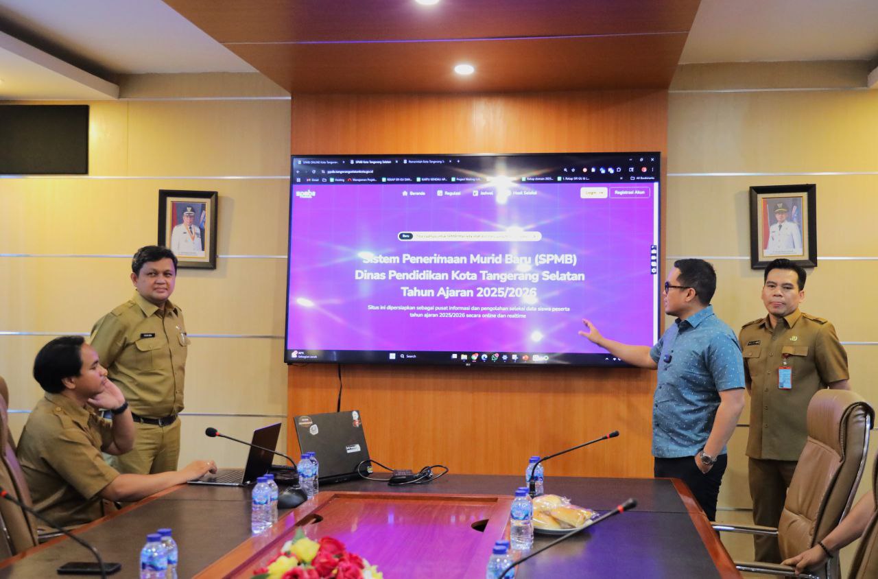 Jelang Pelaksanaan SPMB, Diskominfo Tangsel Pastikan Sistem Berjalan Lancar