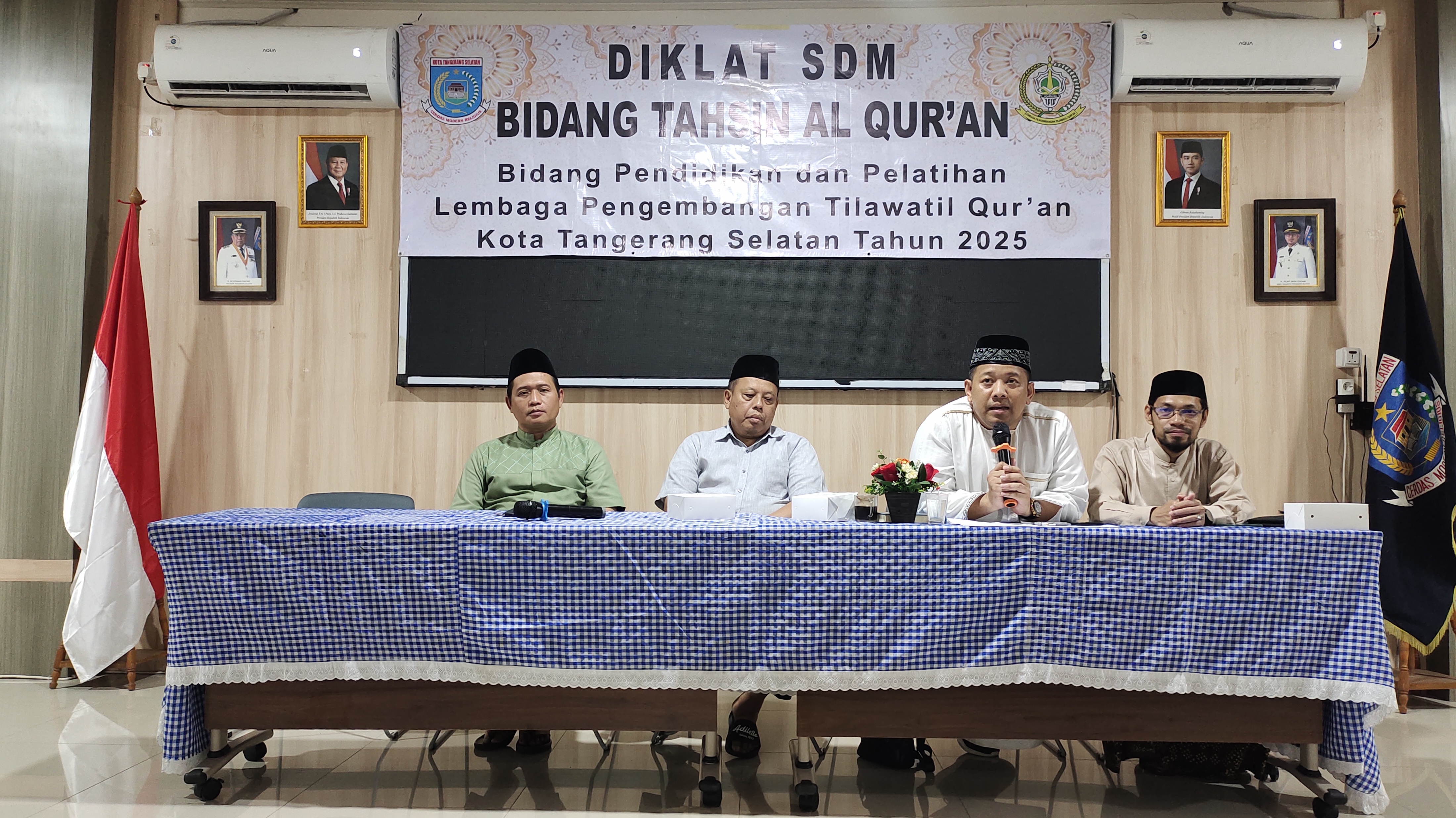 Peningkatan Kualitas SDM, LPTQ Tangsel Gelar Diklat Tahsin Al-Qur\'an di Ciputat Timur