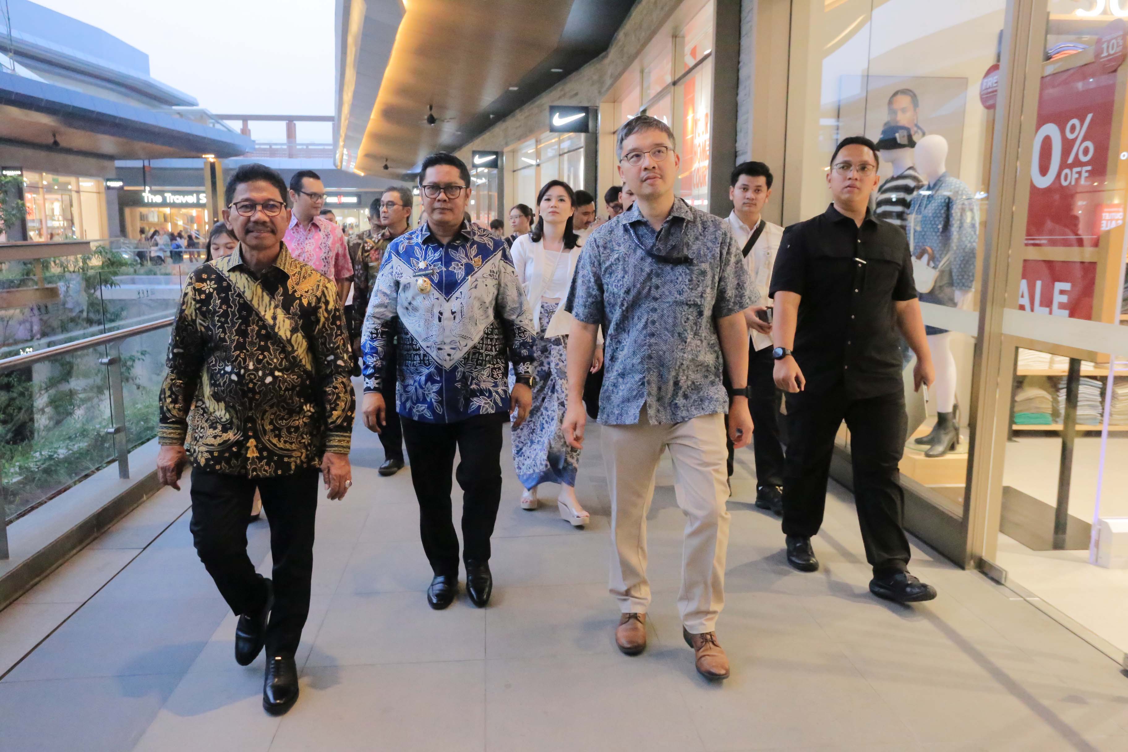 Wali Kota Tangerang Resmikan Jakarta Premium Outlets di Alam Sutera