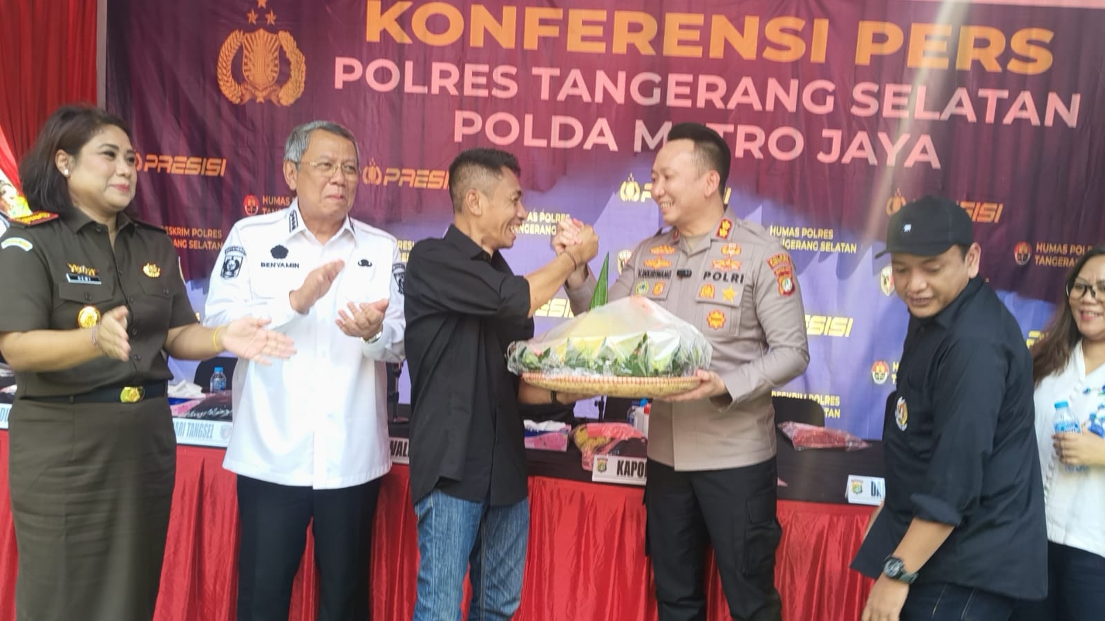 HUT Bhayangkara ke-79, Ketua PWI Tangsel: Tetap Bersinergi Bersama Insan Pers