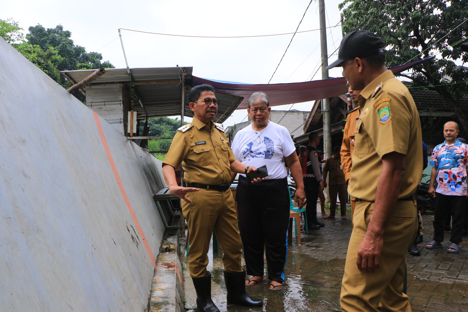 Sachrudin Instruksikan OPD Turun Langsung Tangani Dampak Banjir