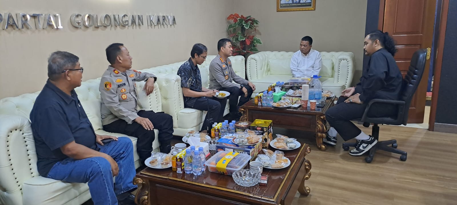 Sambut Kapolres Baru, DPRD Kota Tangerang Siap Bersinergi Membangun Komitmen