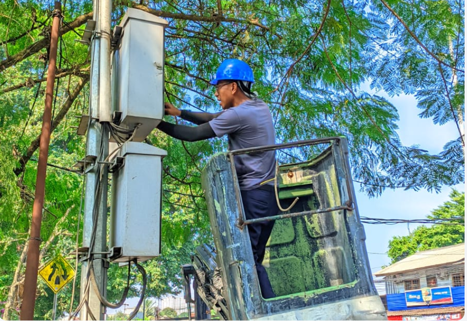 Dishub Kabupaten Bogor Rawat 21.606 PJU Secara Berkala