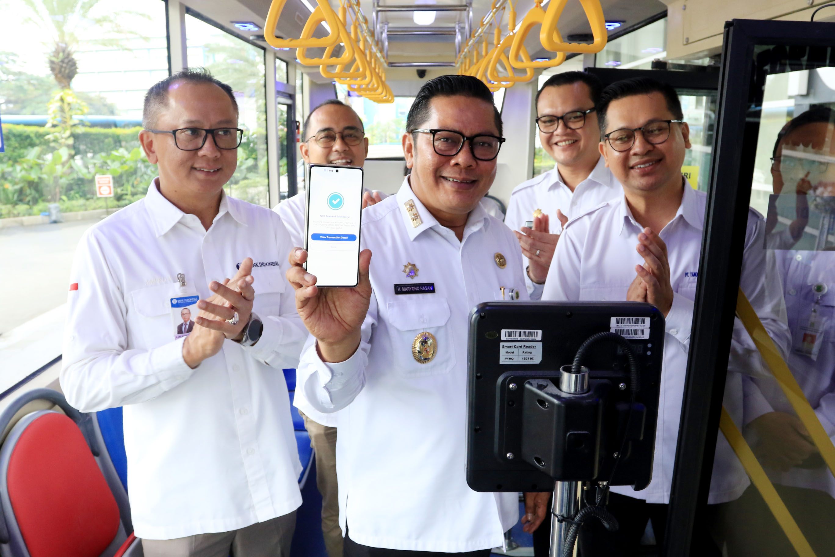 Semakin Mudah, Bisa QRIS Tap di Bus Tayo Kota Tangerang