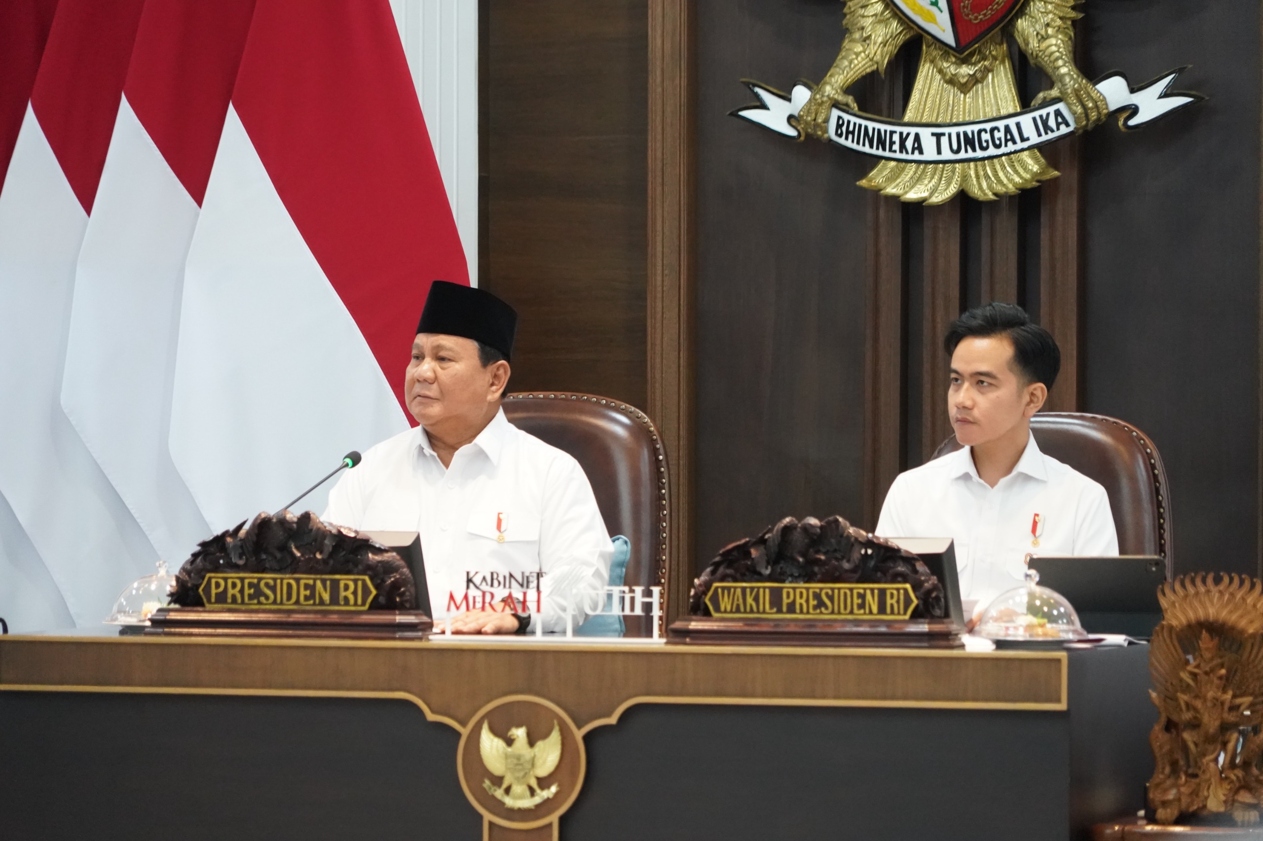 Wapres Hadiri Sidang Kabinet Paripurna Bahas Capaian 10 Bulan Pemerintahan Kabinet Merah Putih