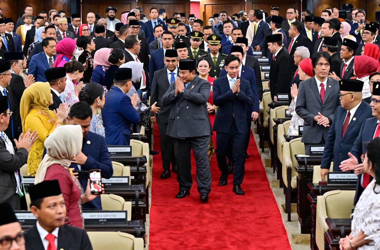 Wapres Hadiri Sidang Tahunan MPR dan Sidang Bersama DPRâ€“DPD Tahun 2025