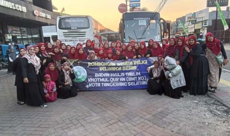 BMTKQ Tangsel Gelar Ziarah dan Wisata Religi ke Banten