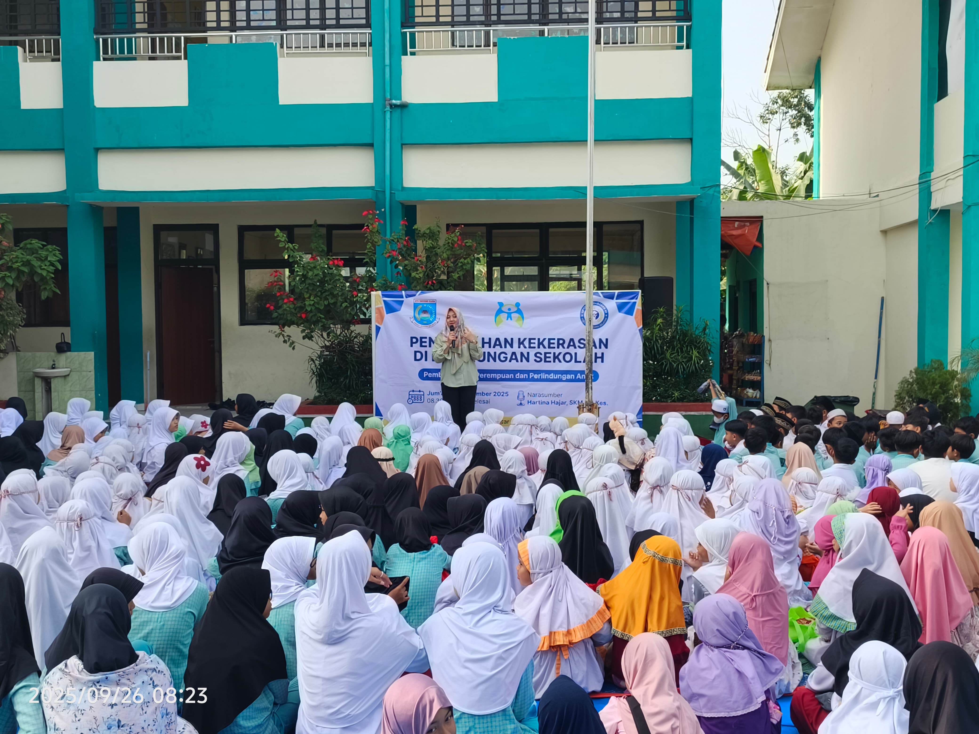 Wujudkan Sekolah Ramah Anak, SDN Babakan 2 Tangsel Bekali 600 Siswa Edukasi Anti Kekerasan