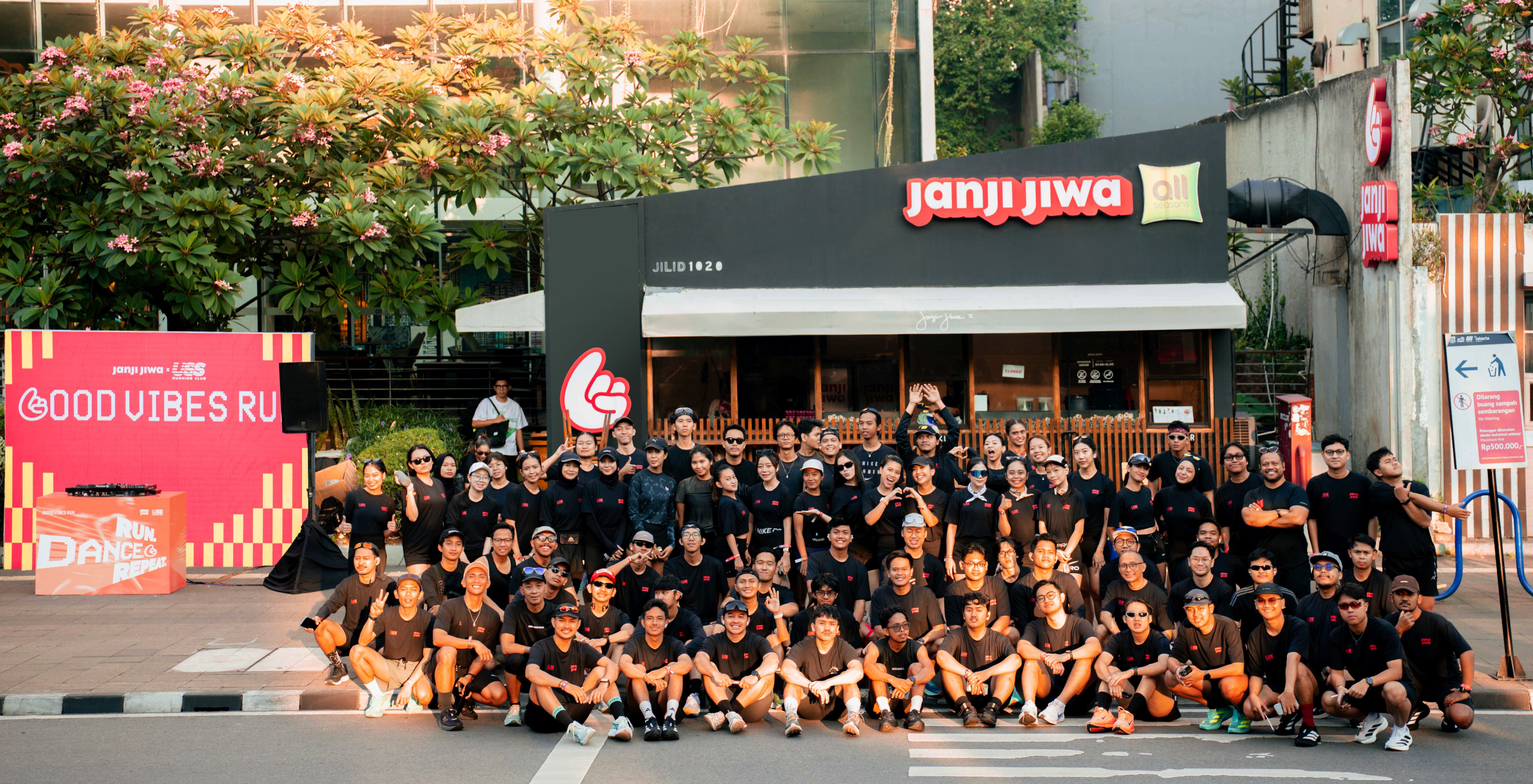 Kolaborasi Janji Jiwa dan USS Running: Run with No Pressure, Just Free Your Vibes