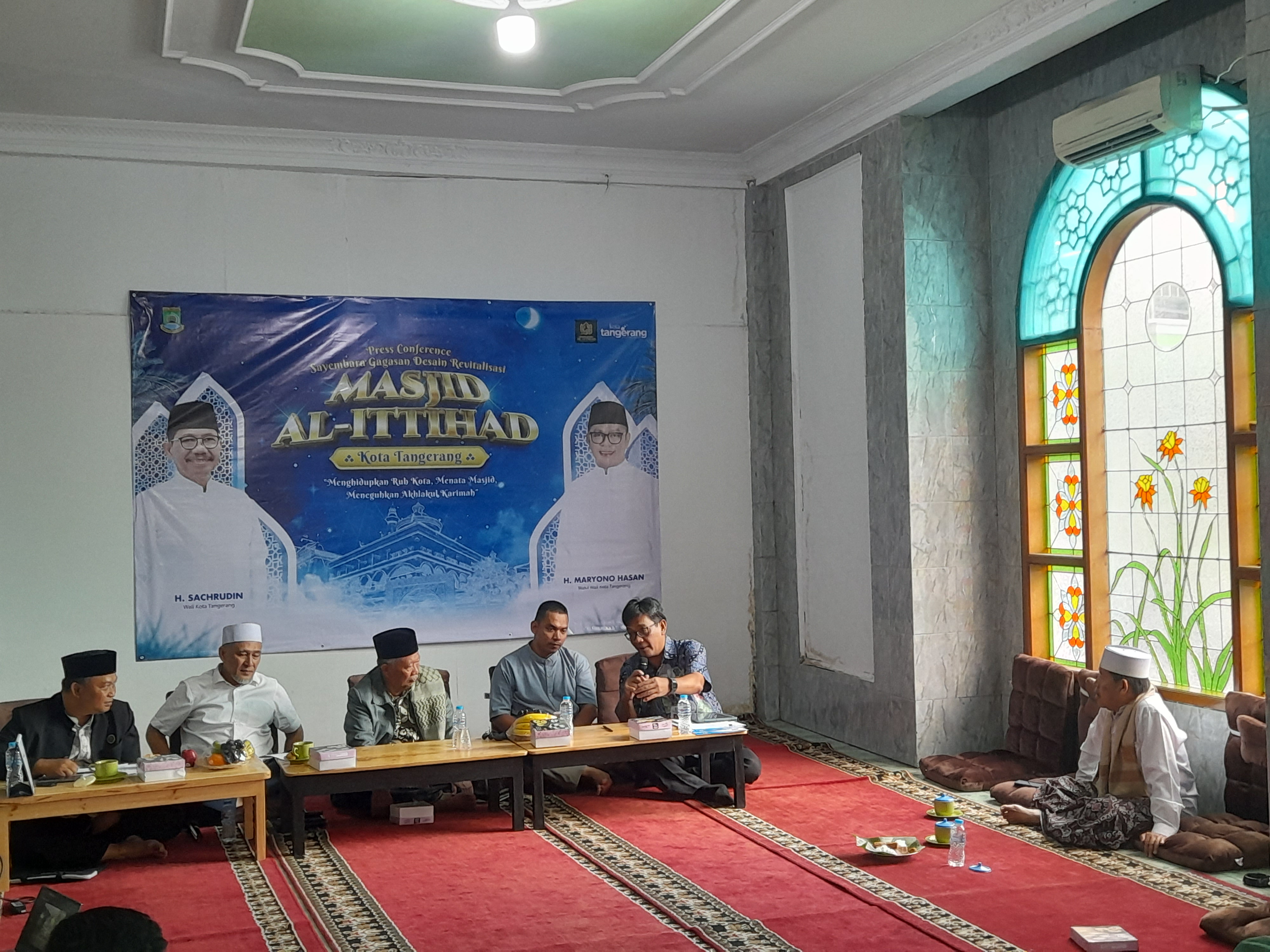 Pemkot Tangerang Launching Sayembara Desain Revitalisasi Masjid Agung Al-Ittihad