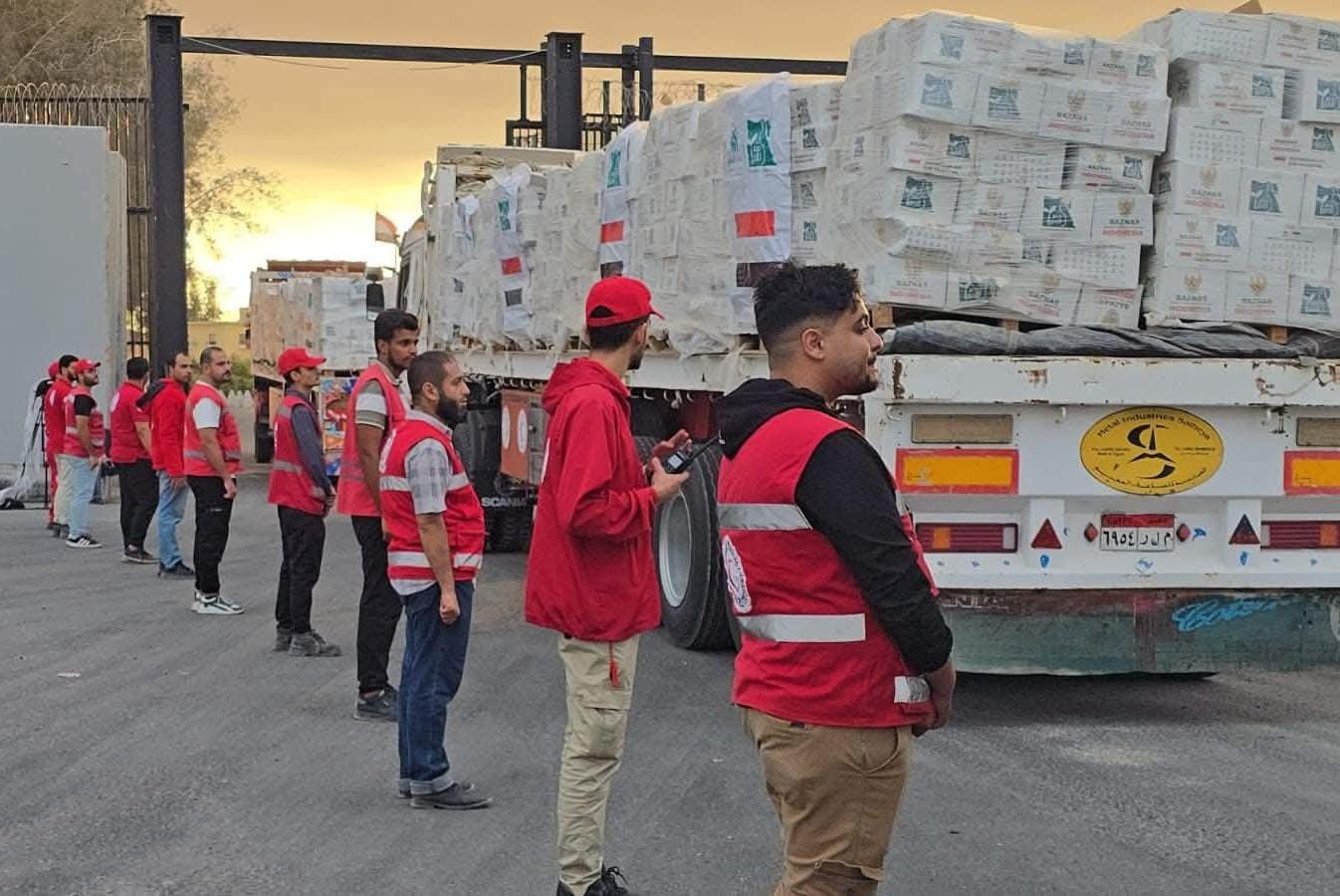 35.000 Paket Bantuan Kemanusiaan BAZNAS Berhasil Masuk Gaza Palestina