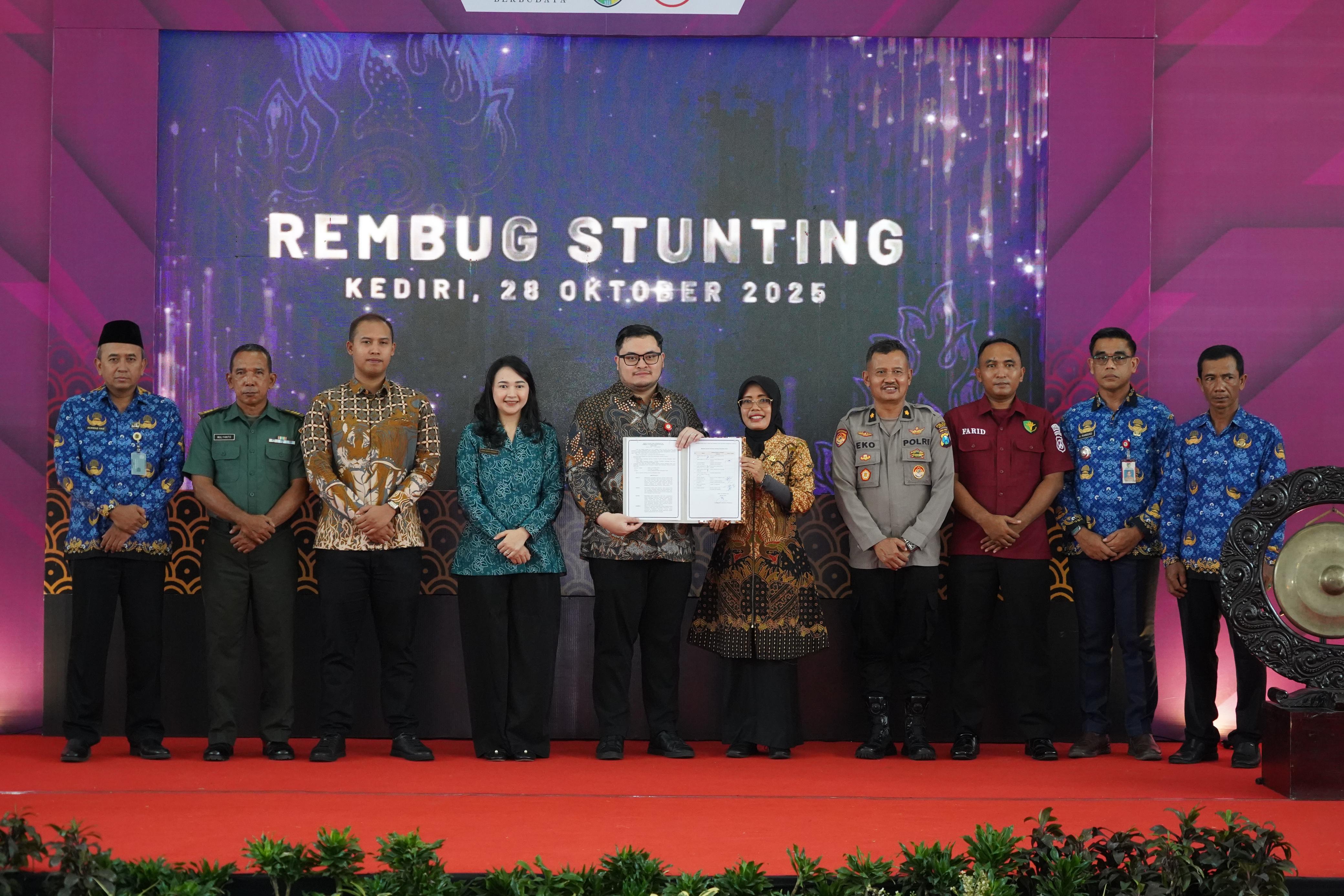 Penurunan Stunting Belum Signifikan, Mas Dhito Ajak Instansi Vertikal Tangangi Bersama